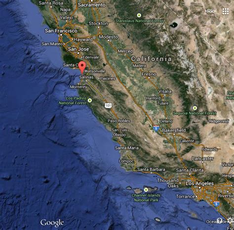 california map google.